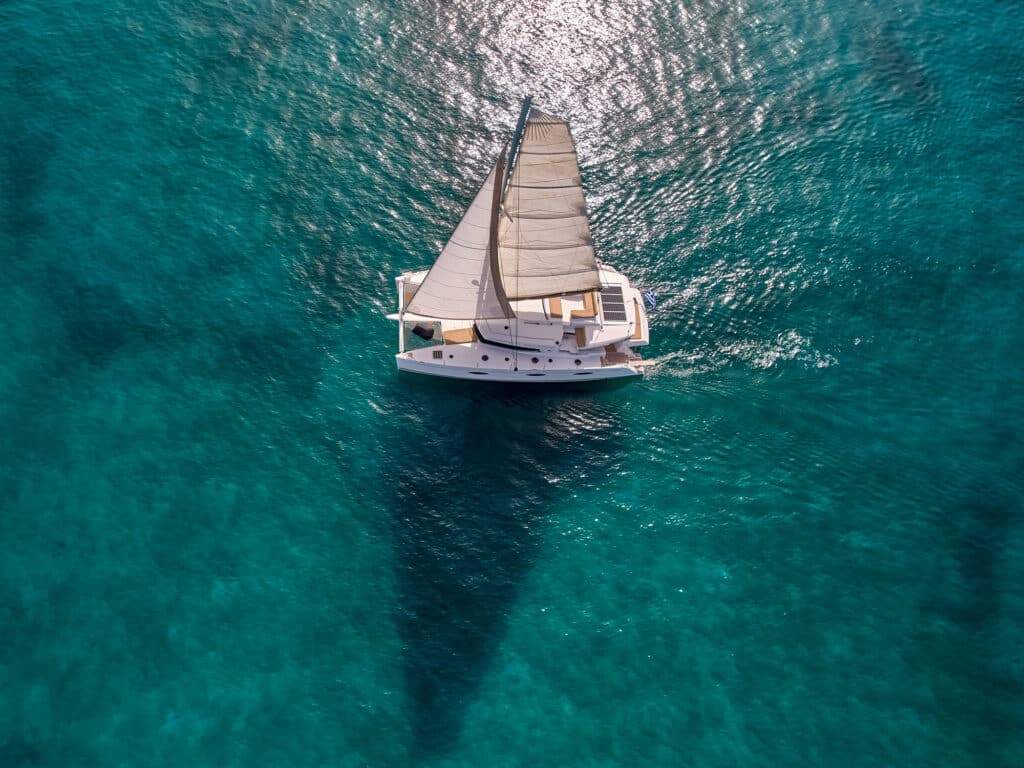 High Five Catamaran for charter