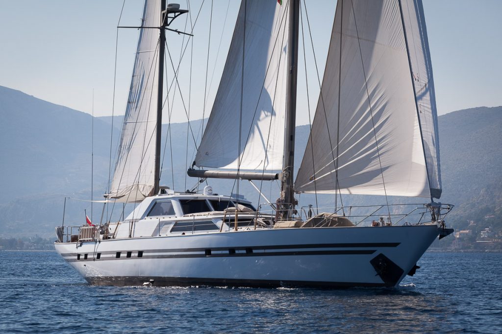 Luxury Charter Sailing Yacht MY LOTTY available in malta