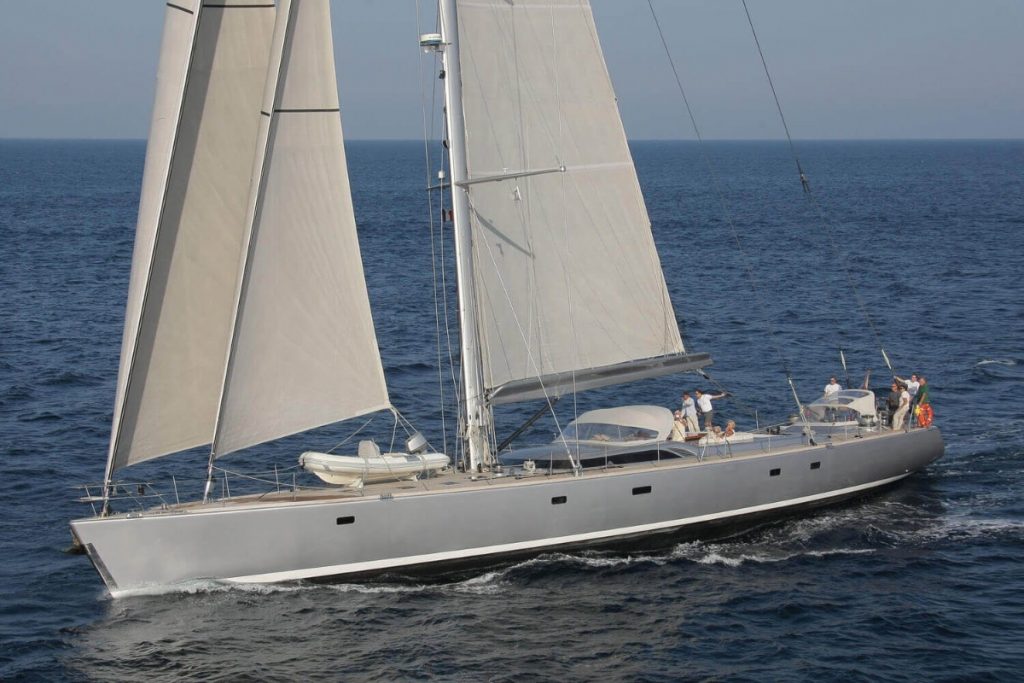Luxury Charter Sailing Yacht ATTIMO, built in 2004 by CMN