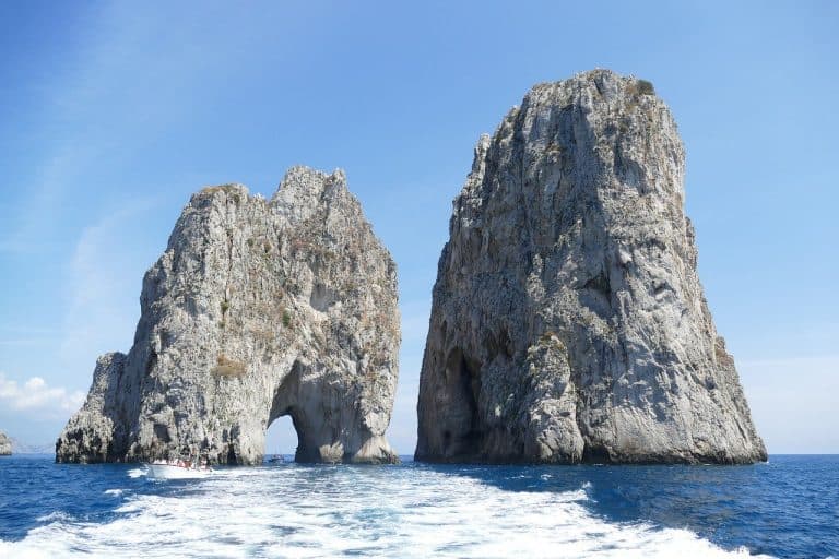 Capri and Procida on the Amalfi Coast