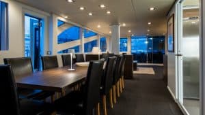 dining room table in house