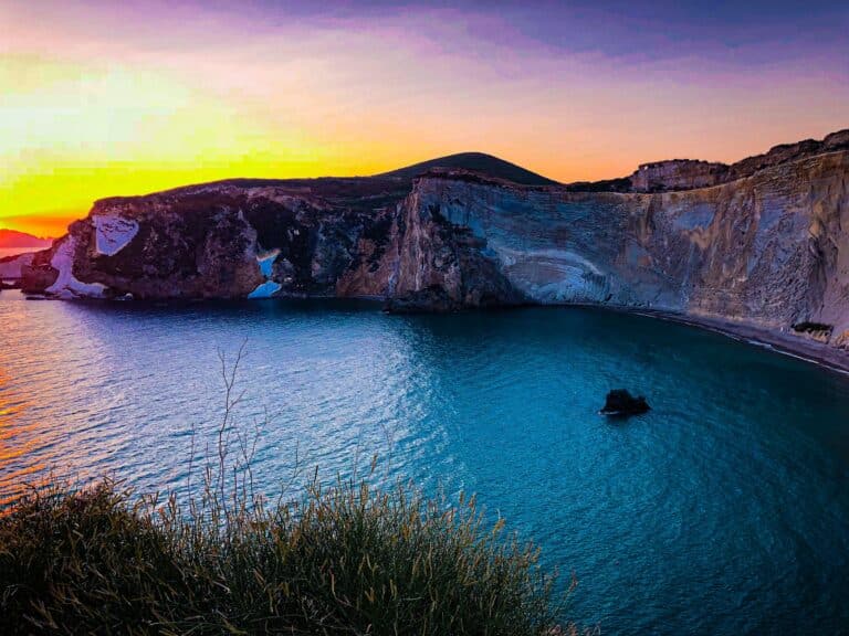 Try Ponza in October instead of the Caribbean