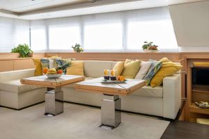 Blue Destiny - dinette - folded table