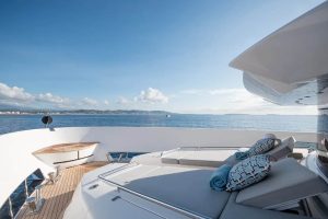 Top view from boat