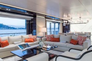 Common area on the boat