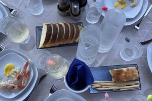 Table at breakfast