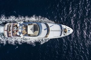 Quest-R Yacht on Sea