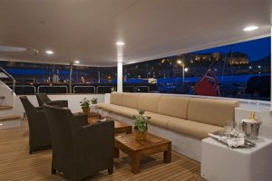 Spend time with family in the boat