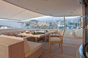 View from boat