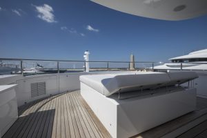 Top view from seven yacht