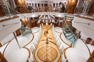 Common area of the boat